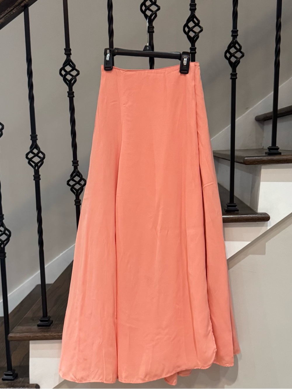 Abercrombie & Fitch Coral Maxi Skirt